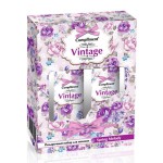 Набор подарочный, Compliment (Комплимент) 250 мл + 250 мл Винтаж № 966 Спринг Мелоди гель для душа + лосьон для тела