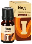 Йод, раствор для наружного применения (спиртовой) 5% 10 мл 1 шт с лопаткой
