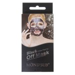 Маска-пленка для лица, Mondsub (Монсаб) 8 мл 5 шт с черными блестками