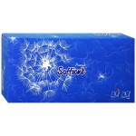 Салфетки бумажные, Soffione (Соффионе) р. 21смх20см 1 шт Премио 3-слойные косметические 70 штук коробка